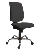 777 ASYN/CR křeslo kancelářské, koženka BLOOM B 08 - koženka černá